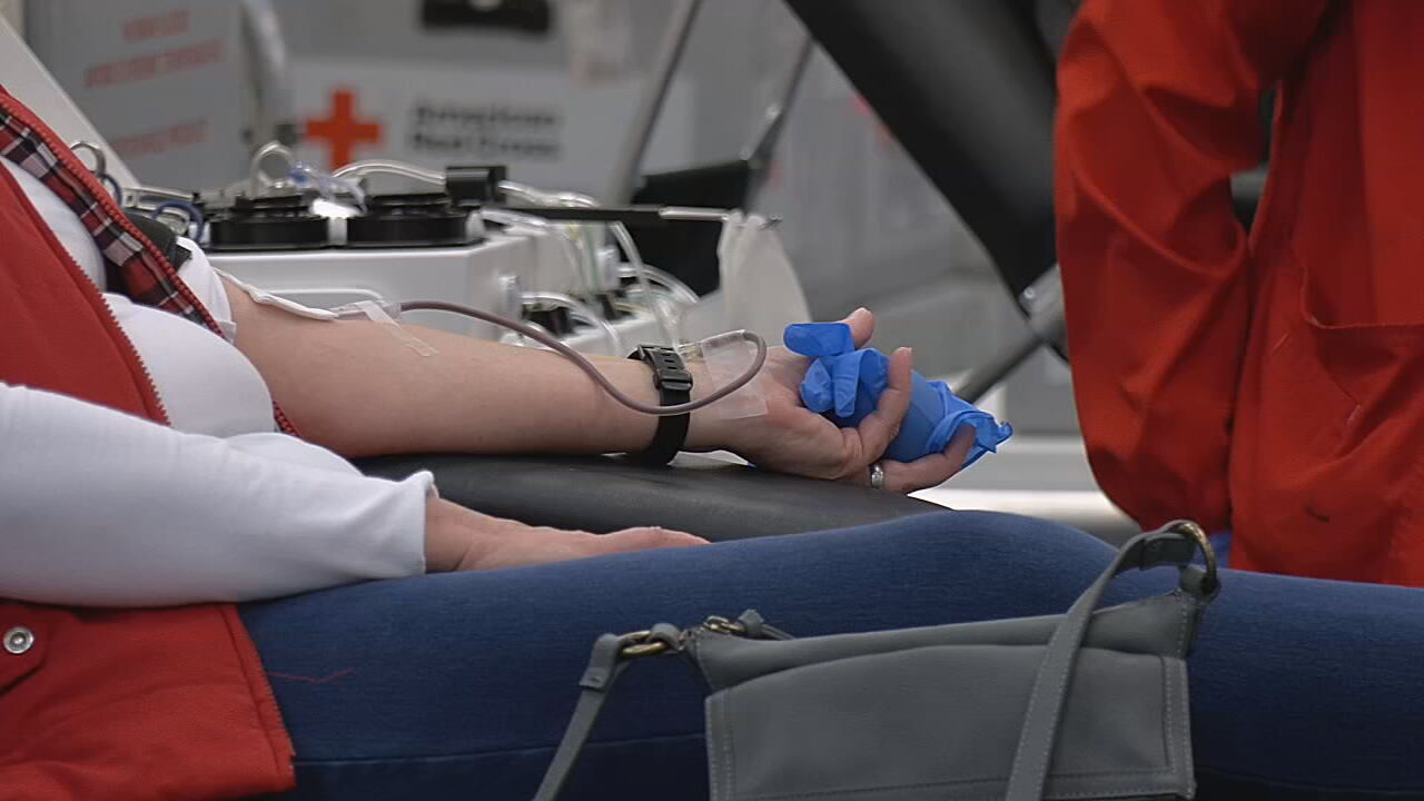 Red Cross blood drive